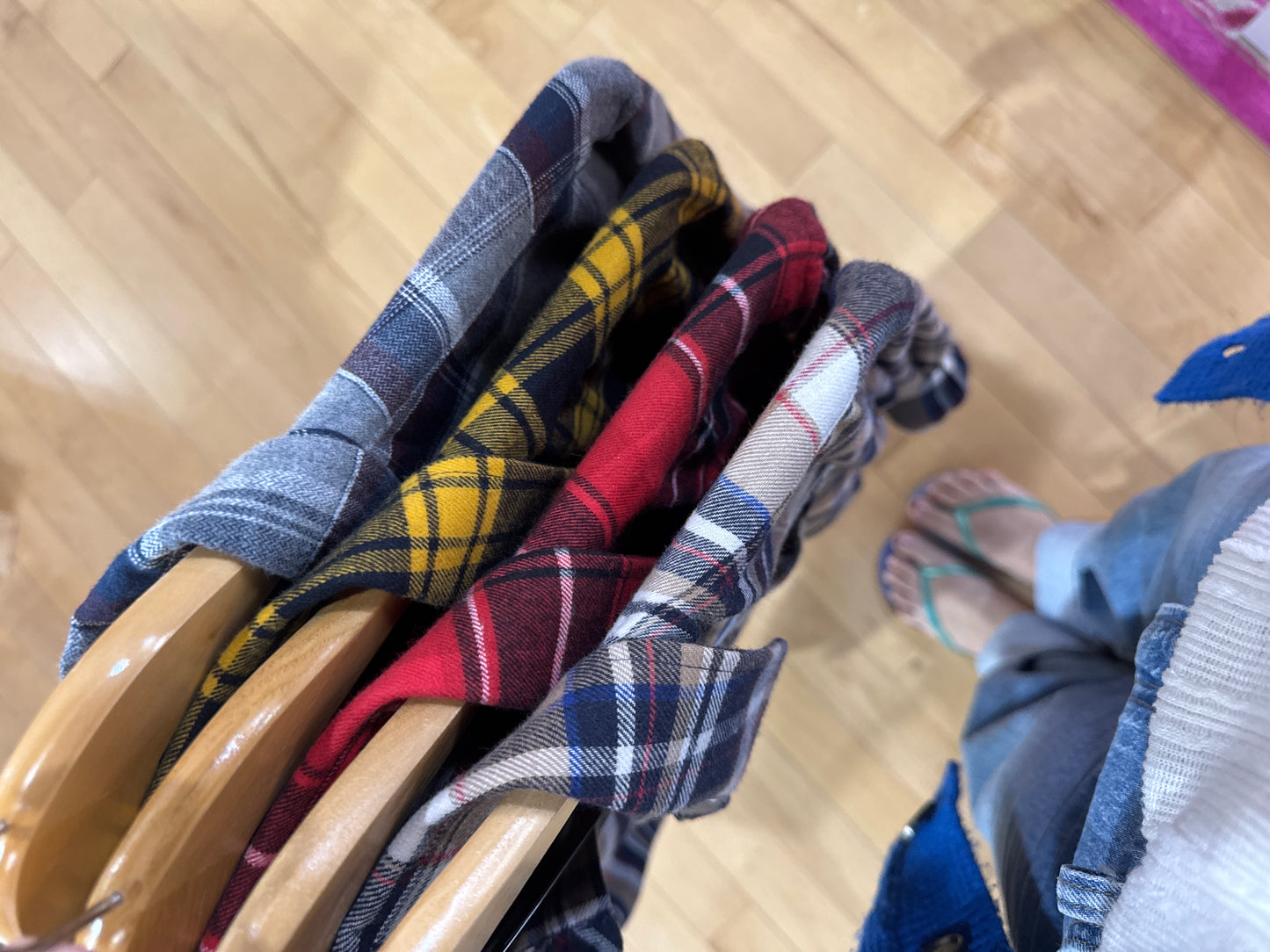 Buckin Goods Flannel in Associated Colors
