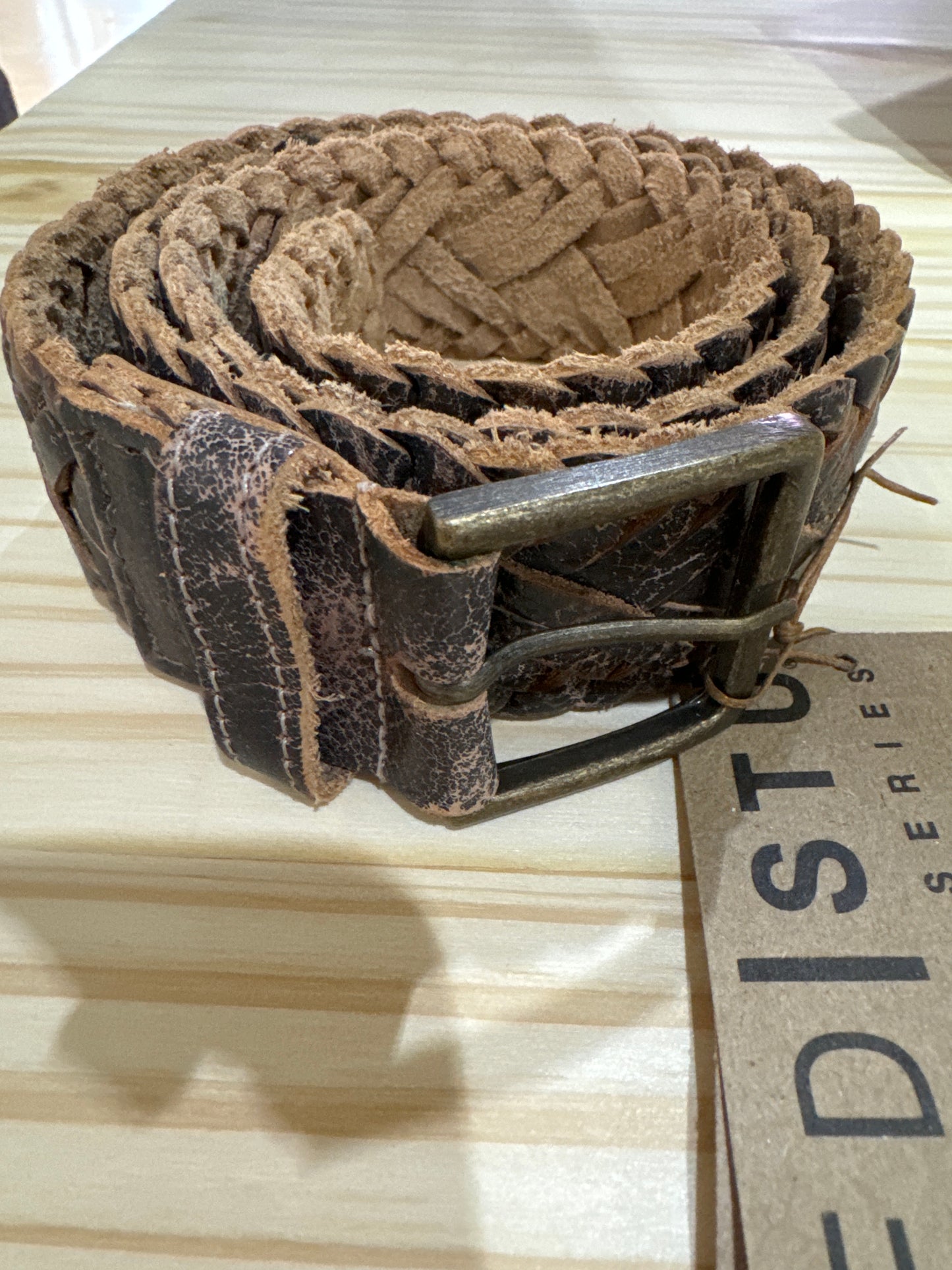 Proem Braided Leather BedStu Belt Ks Boutique