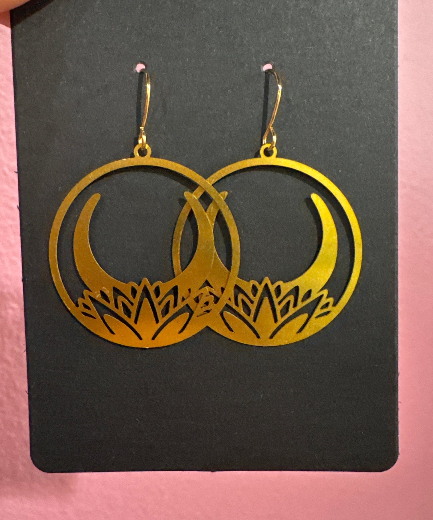 Lotus Earrings