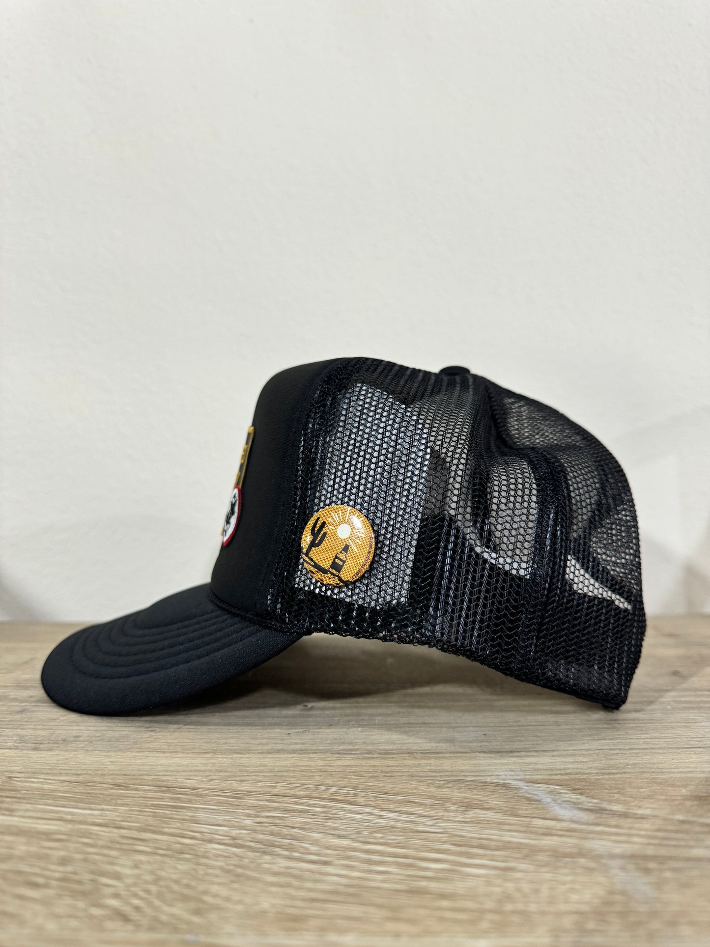 Savin Horses Snapback Hat in Black