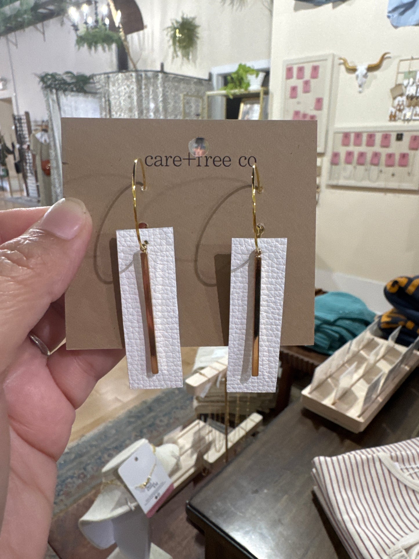 Bar + Strip Earrings