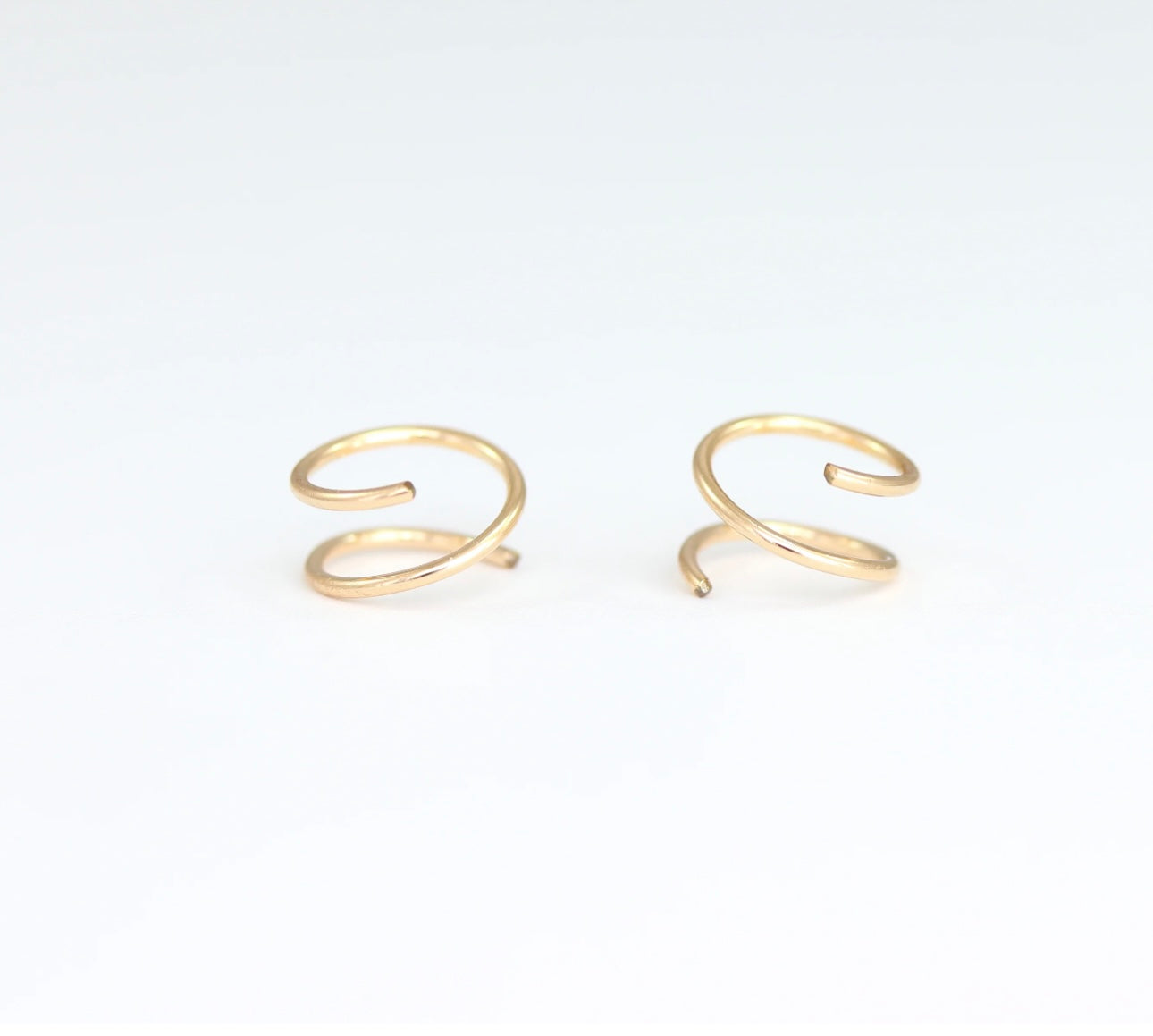 Coil Earrings 14k Gold Filled