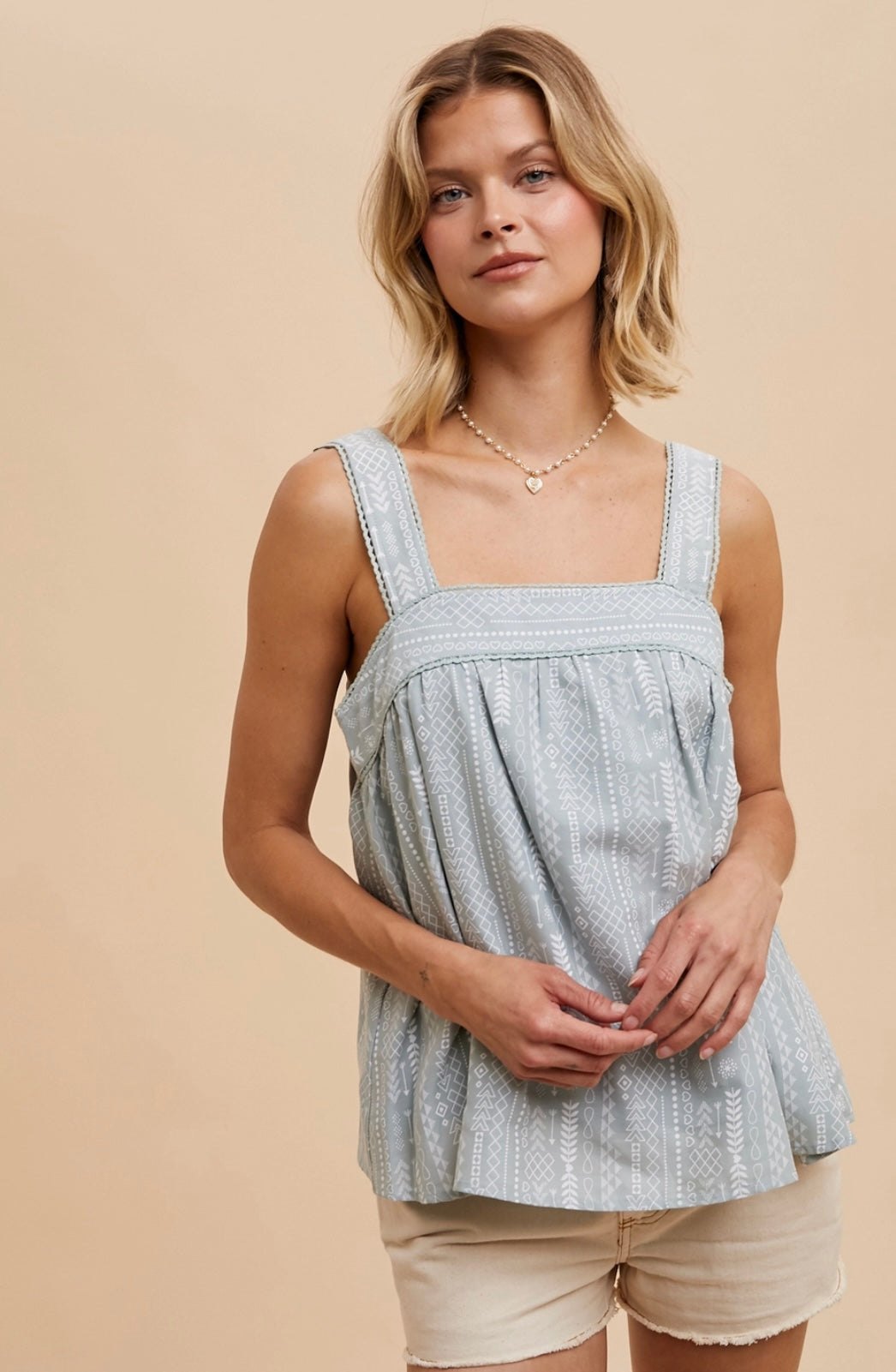 Geometric Smock Tank