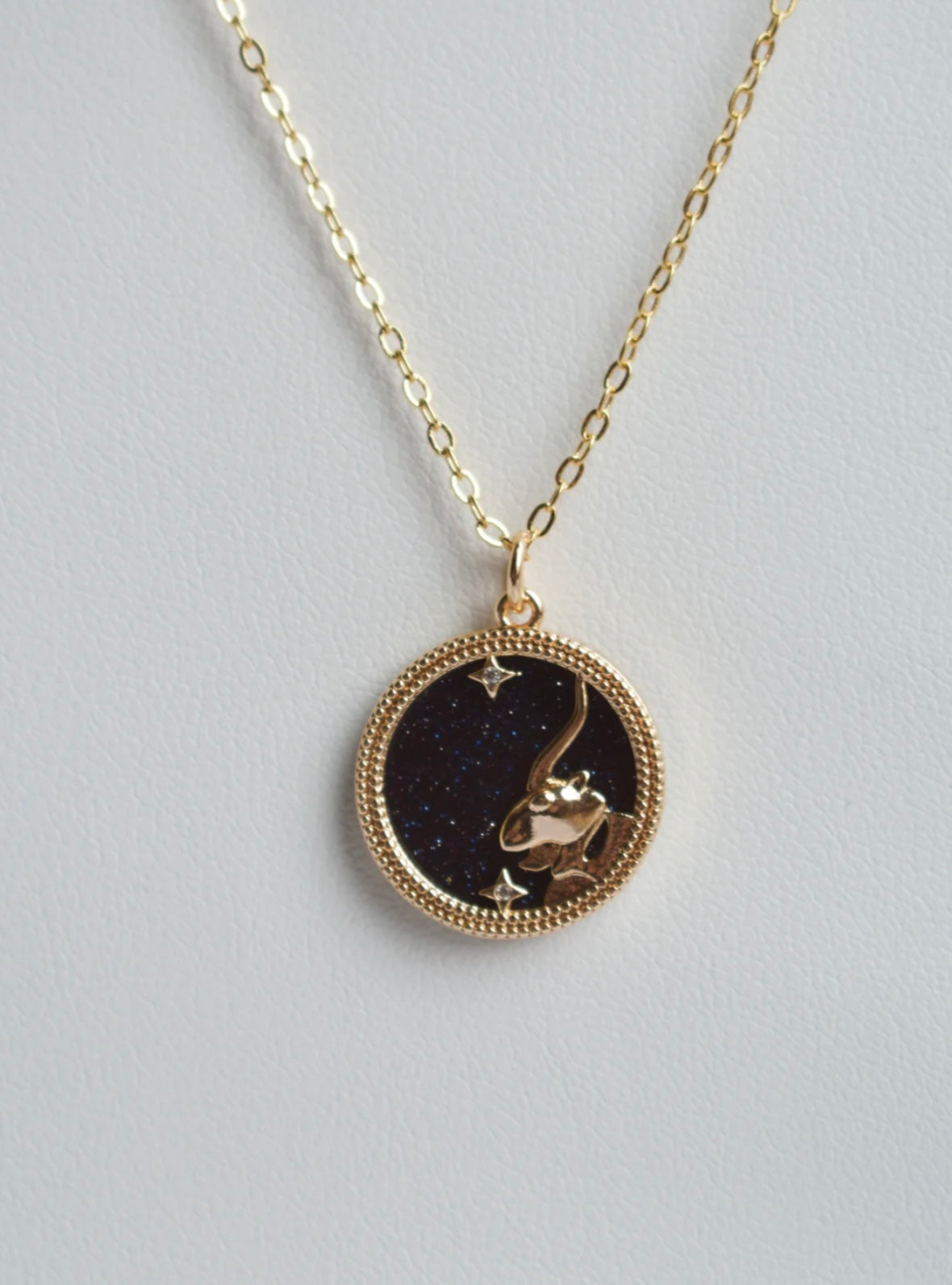 Zodiac Pendant Necklace