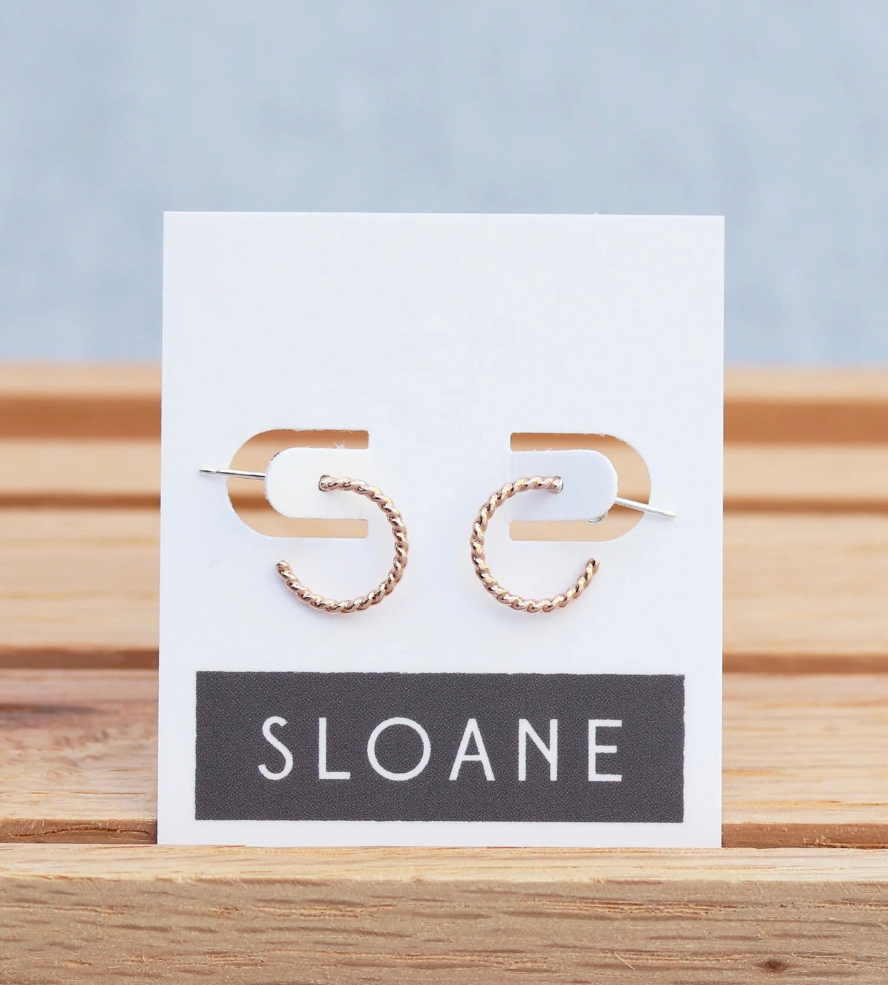 Twisted Everyday Gold Filled Hoops