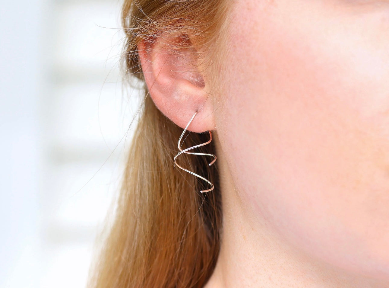 Ear Spirals Gold Filled Earrings
