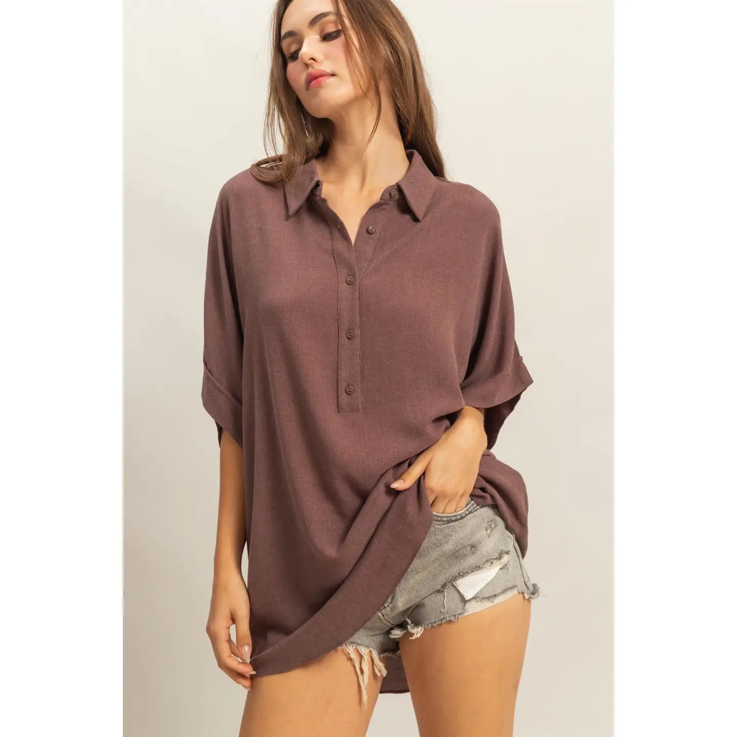 Lightweight Placket Shirt