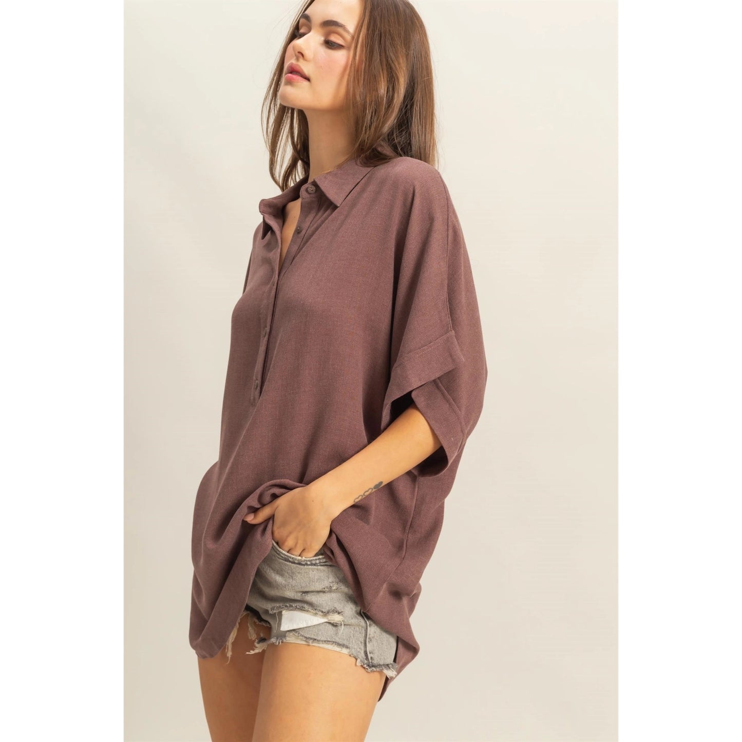 Lightweight Placket Shirt