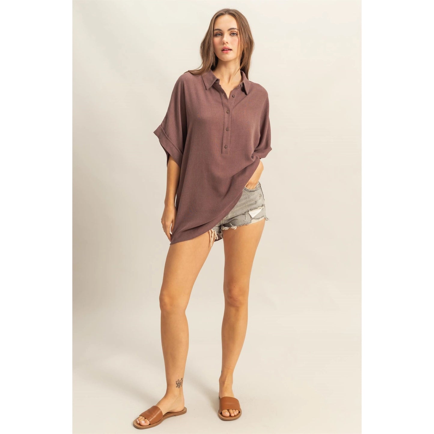 Lightweight Placket Shirt