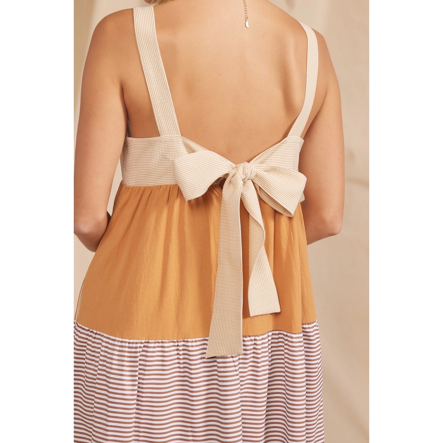 Sierra Striped Midi Dress
