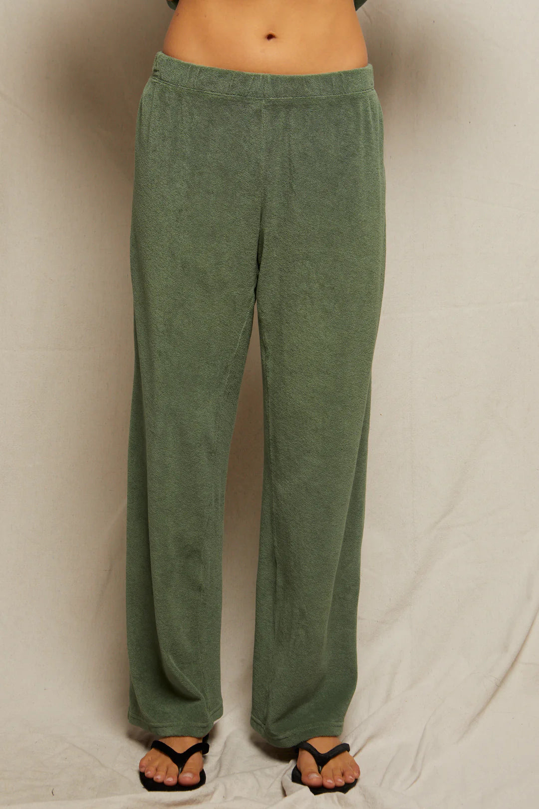Katie Straight Leg Terry Sweats