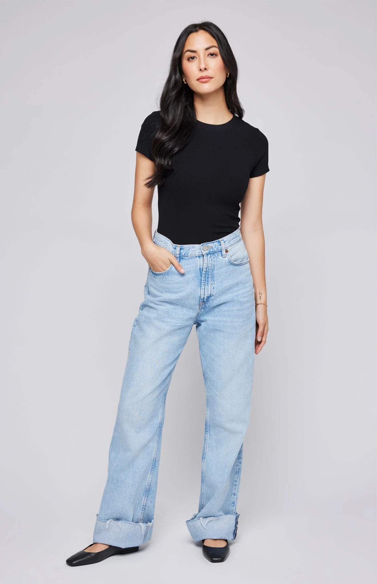 Madison Tee in Black