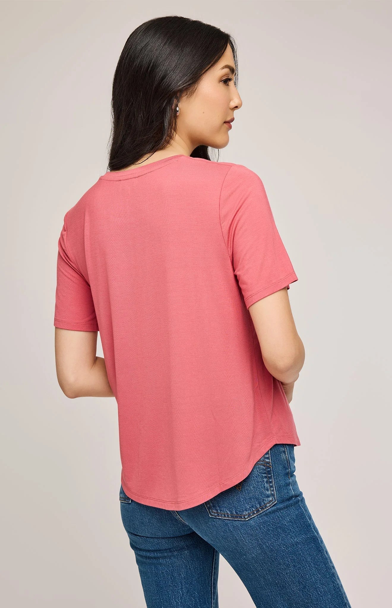 Brielle t-shirt in Berry