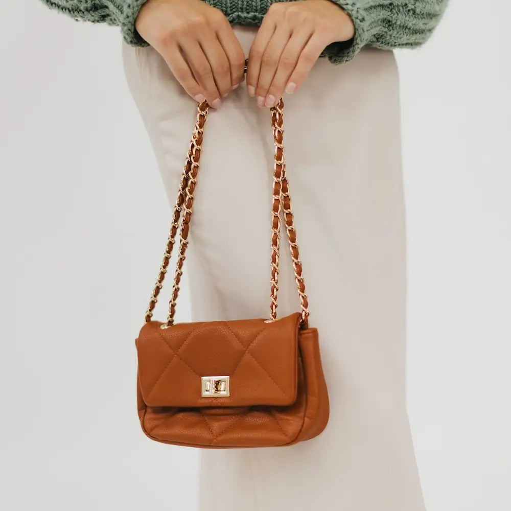 Queenie Crossbody in Brown
