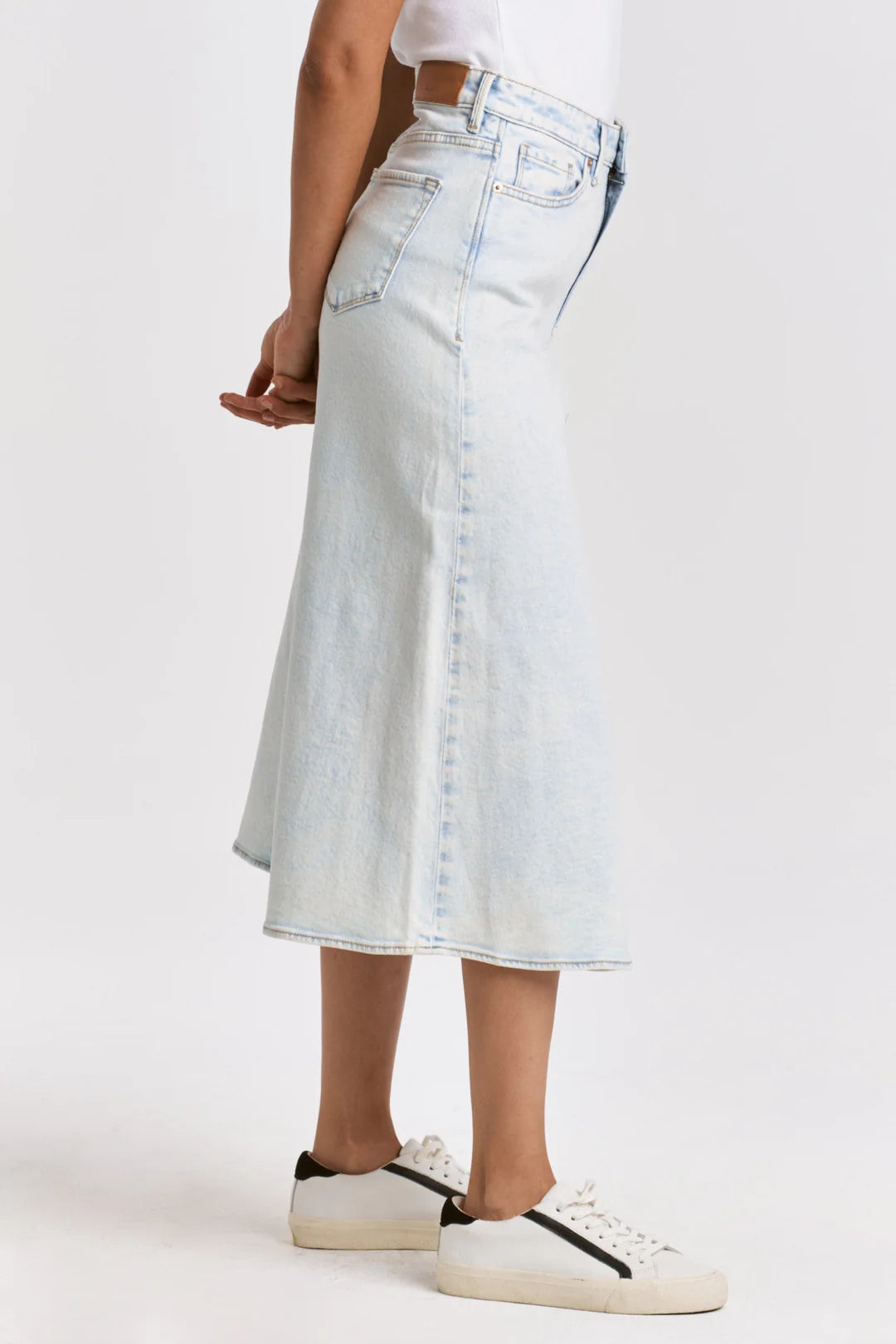 Dear John Lightweight Denim Maxi Skirt Ks Boutique