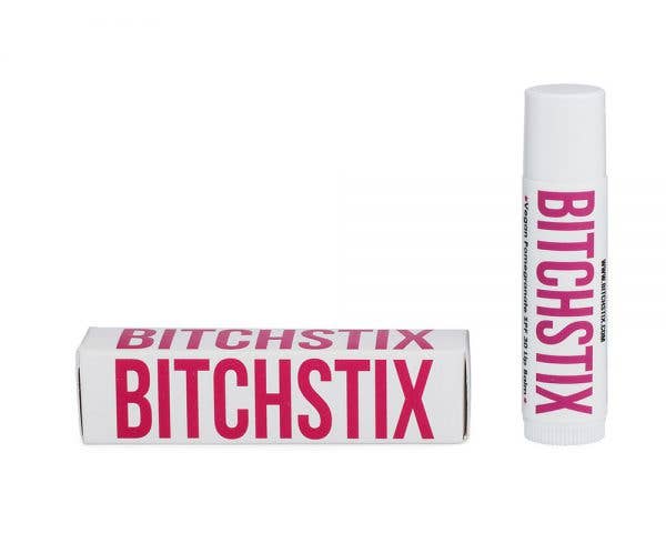 Bitchstix Pomegranate SPF30 Lip Balm