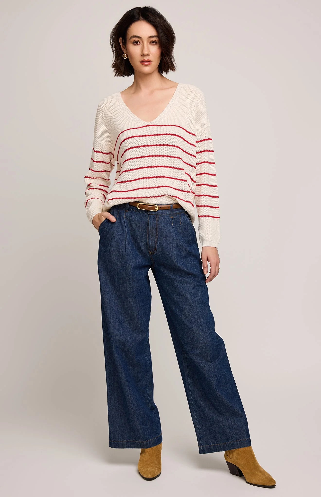 Amara Cotton Linen Trousers