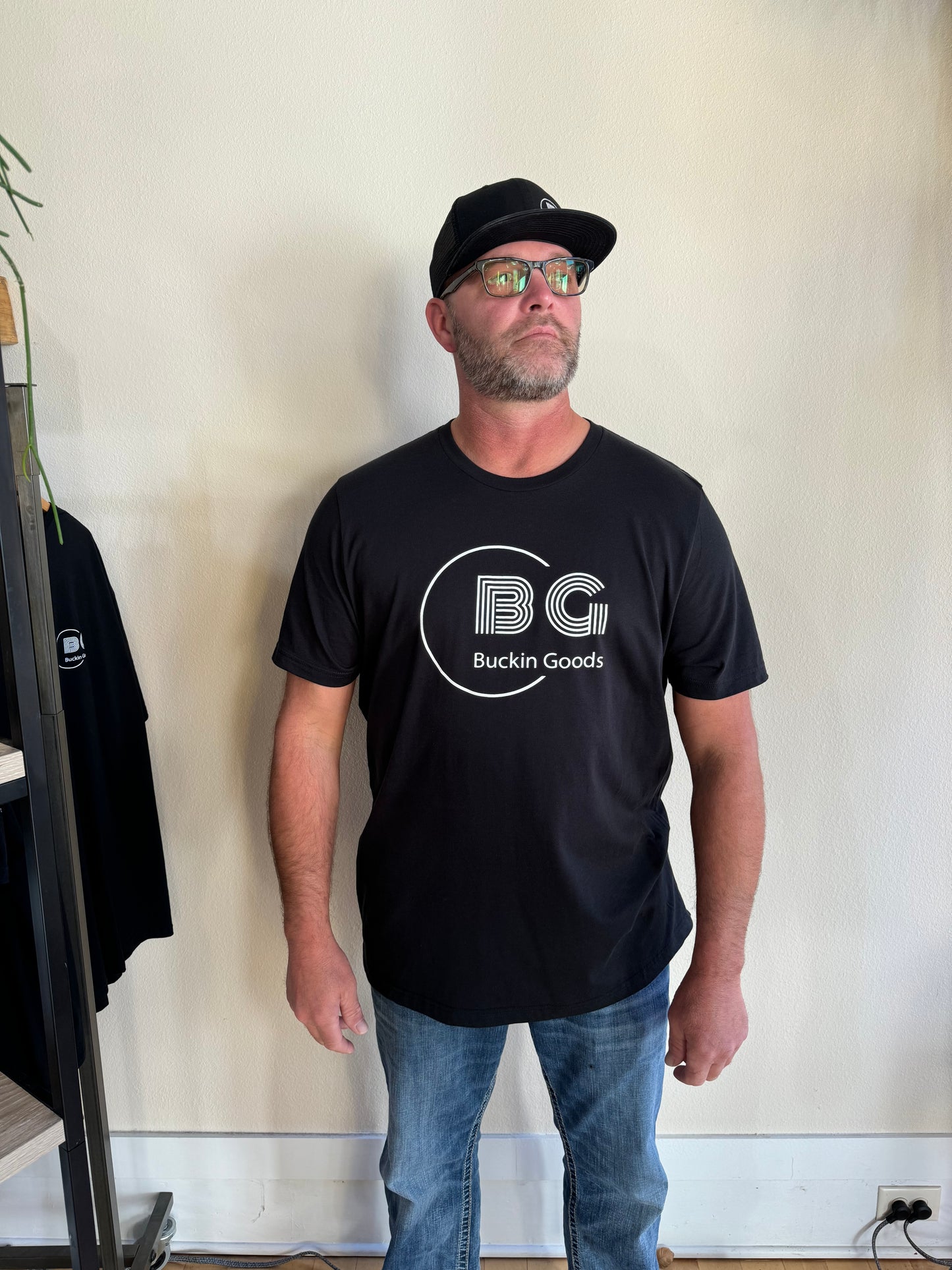 Black Brand Tee Buckin Goods