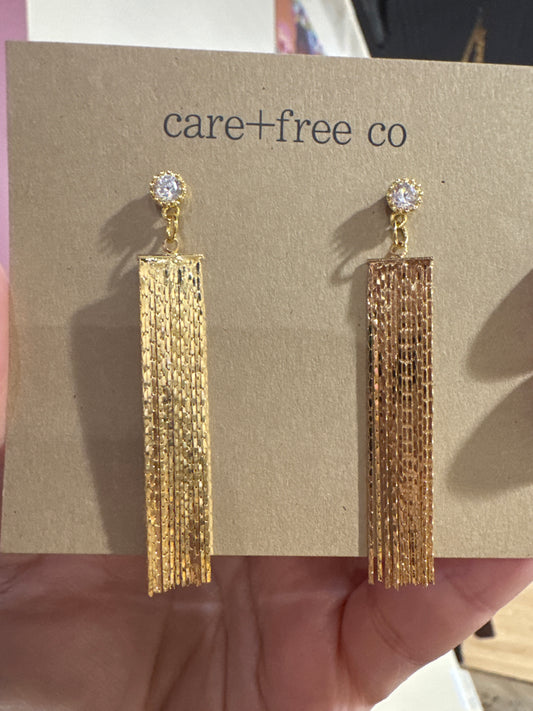 Stud + Tassel Earrings