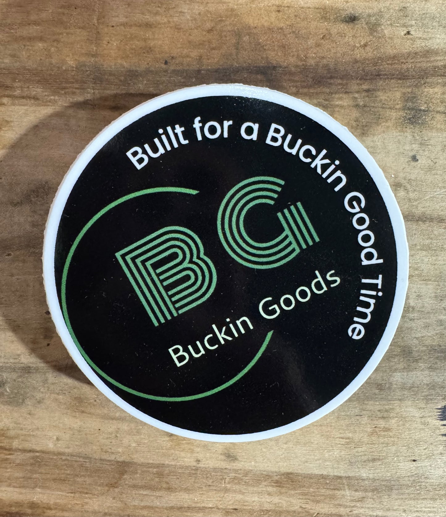 Buckin Goods Sticker