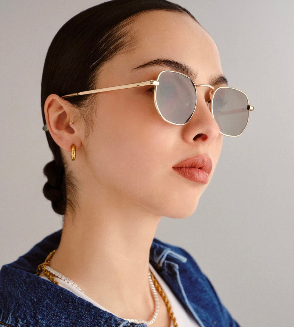 Sagitta Gold Sunglasses