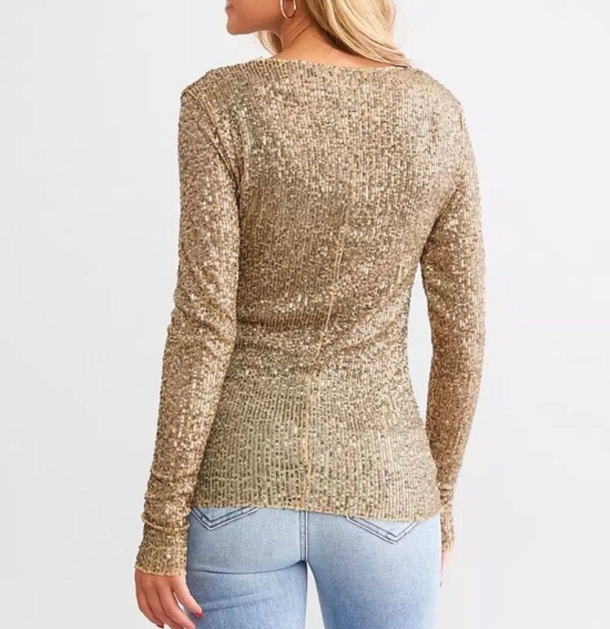 Free People Gold Combo Top Ks Boutique