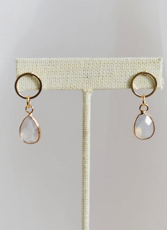 Opalite Teardrop Earrings