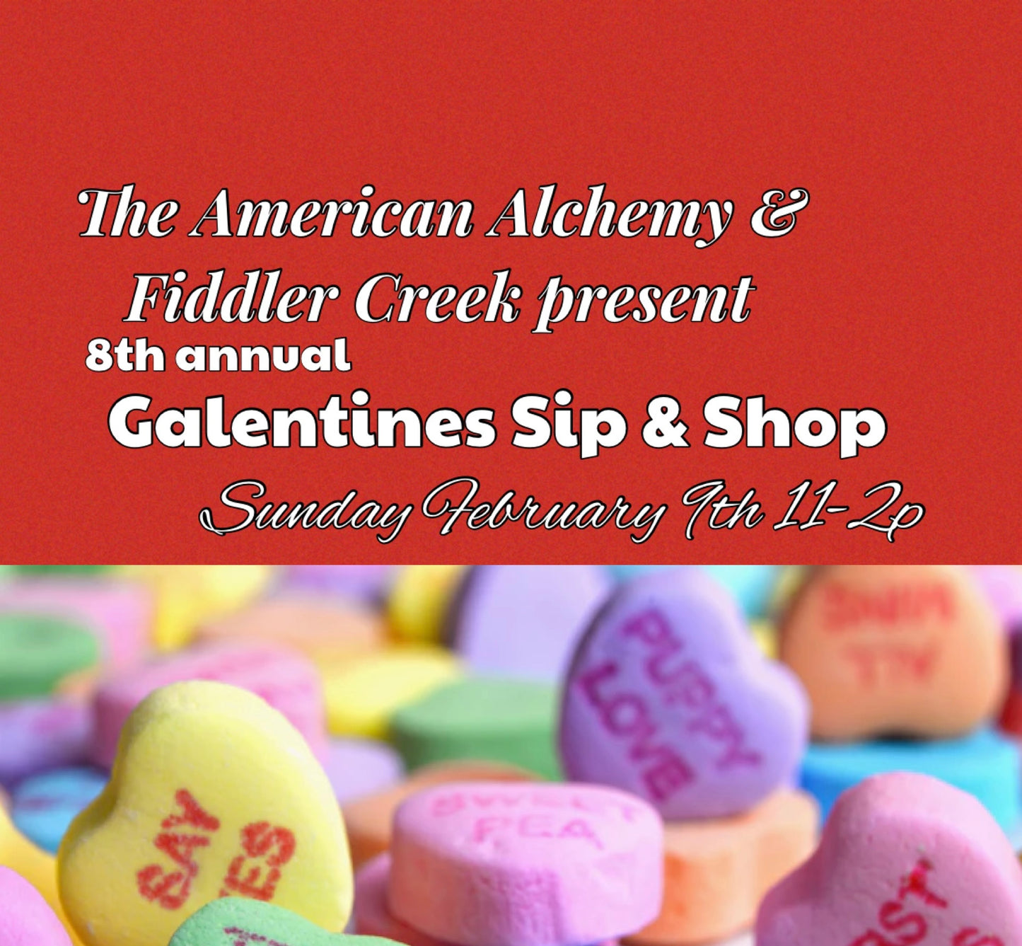 Galentines Sip and Shop Tickets