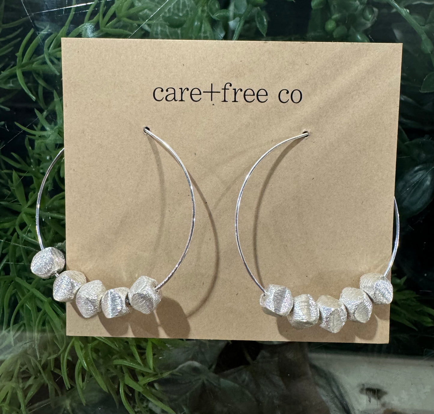 Hoop Balls Silver Care Free Co