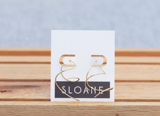 Ear Spirals Gold Filled Earrings