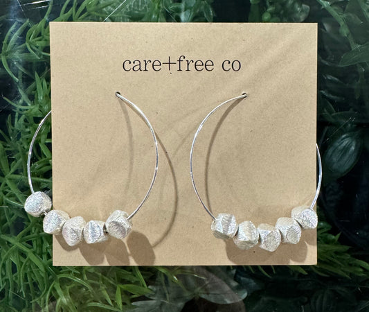 Hoop Balls Silver Care Free Co