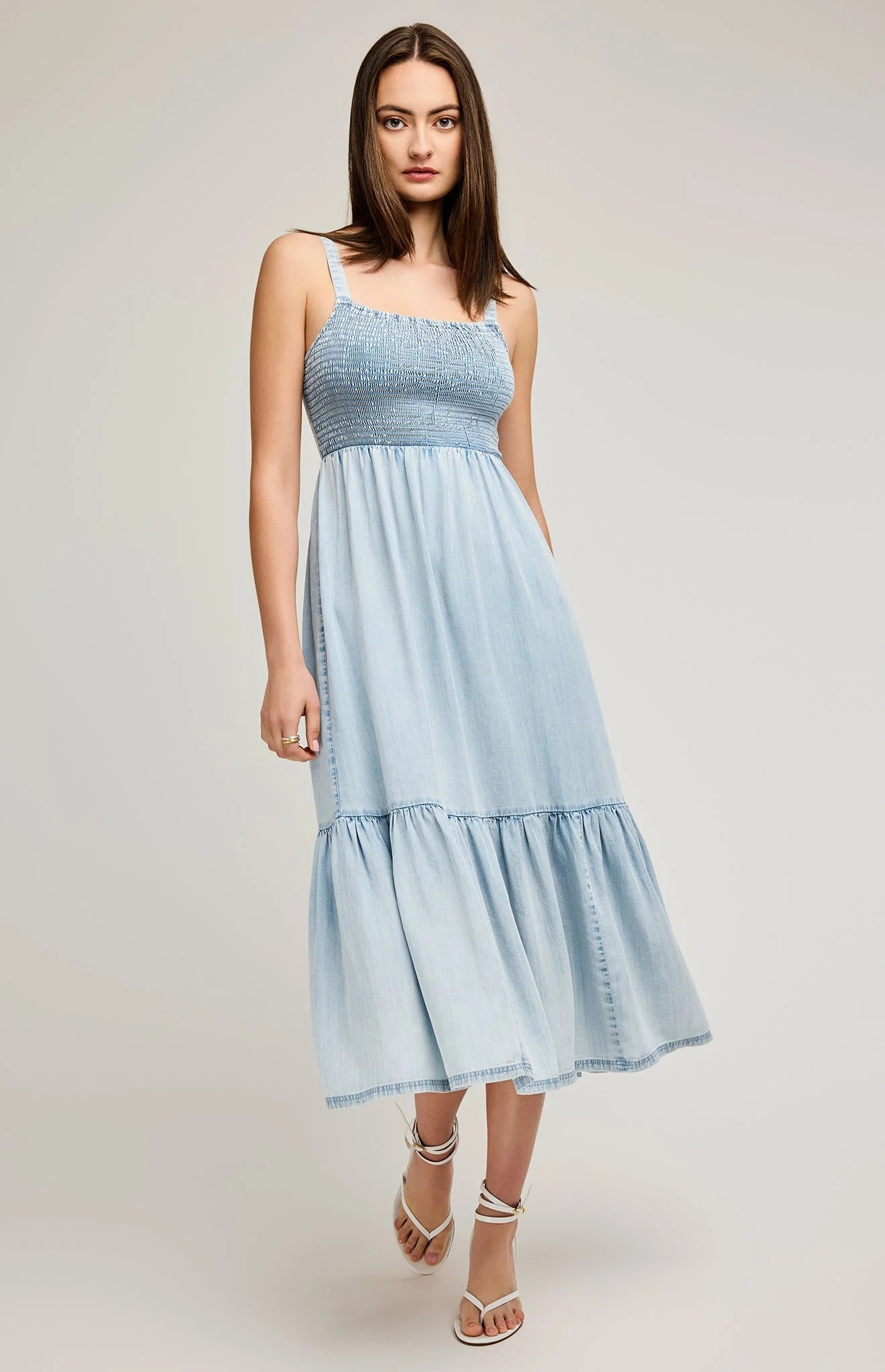 Nova Chambray Maxi Dress