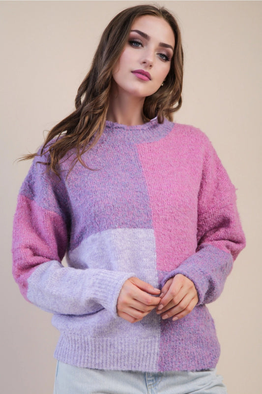 Colorblock Sweater