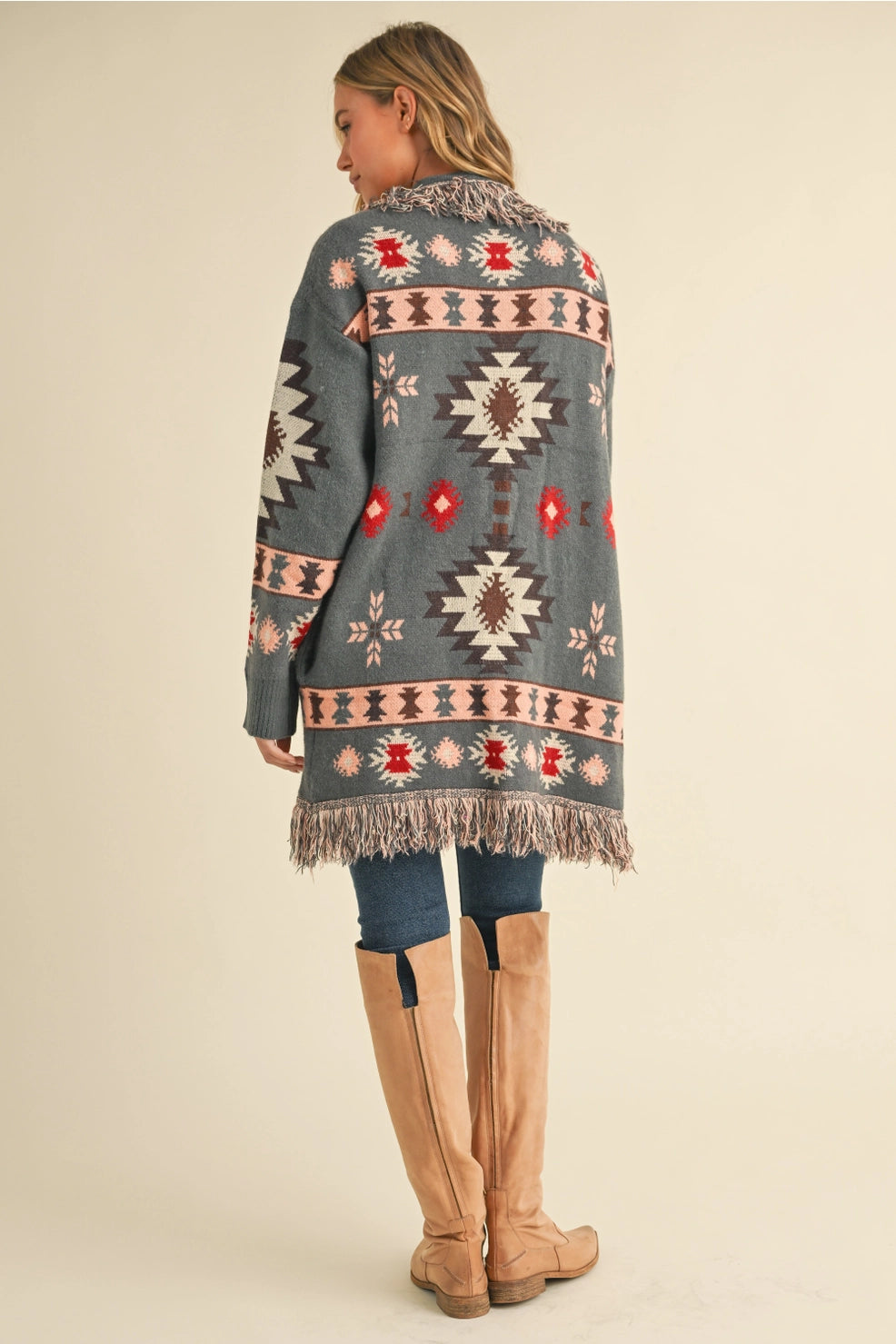 Aztec Sweater Jacket