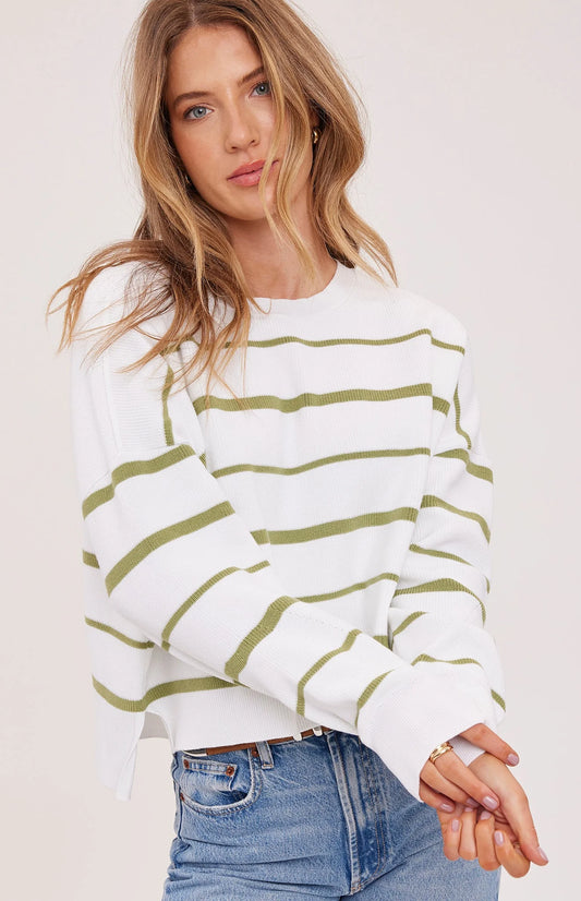 Echo Stripe Sweater