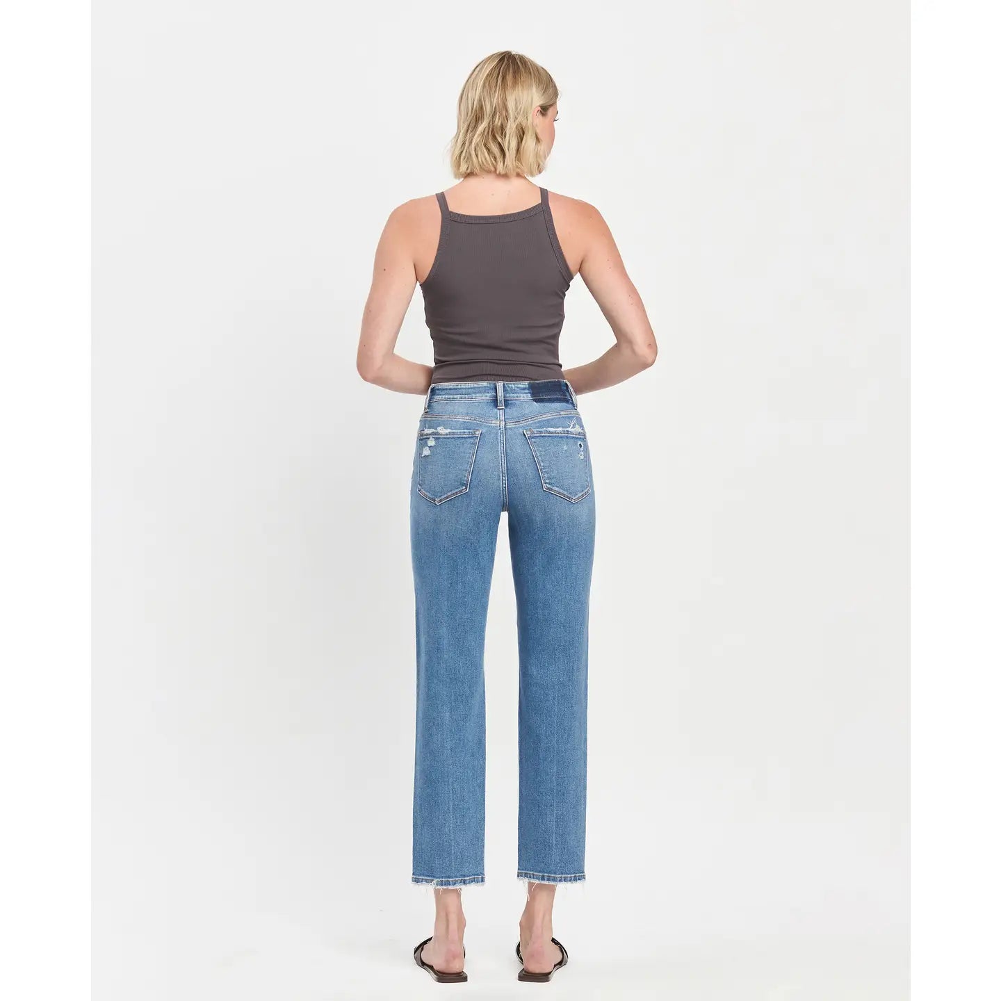 Bardot Tapered Straight Leg Jeans