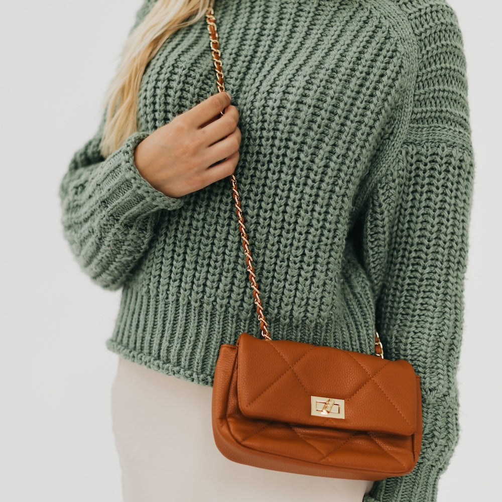 Queenie Crossbody in Brown